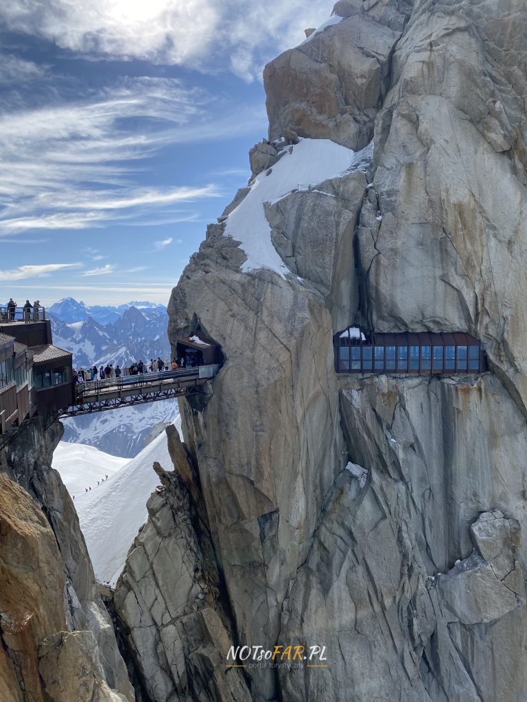 Na szczycie Aiguille du Midi