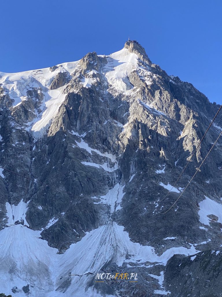 Szczyt Aiguille du Midi